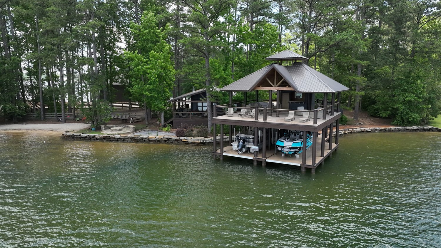 LakeScape boathouse
