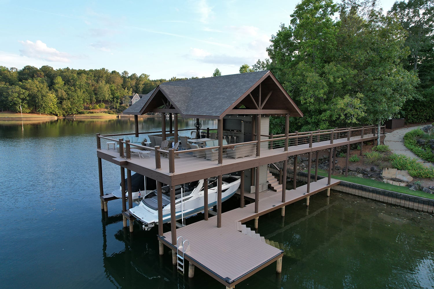 LakeScape boathouse